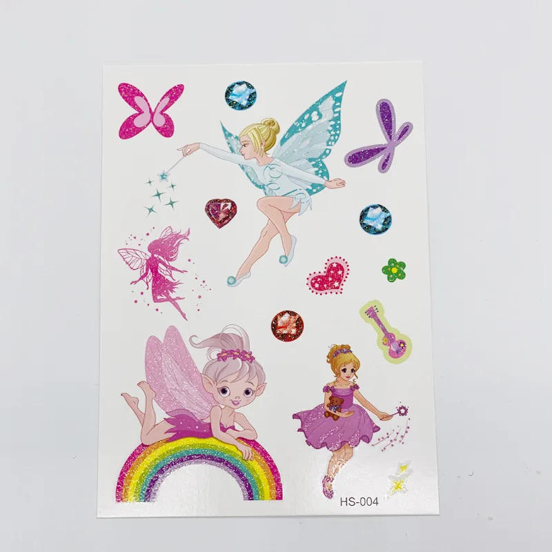 Lot of 2 Peaceable Kingdom Sparkly Glitter Fairy Stickers (48