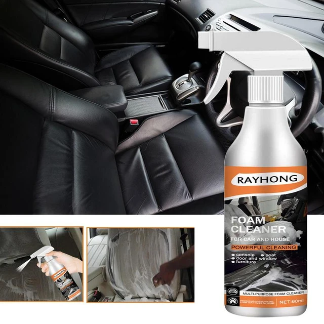 Car Seat Cleaner Multi Purpose Foam Cleaner Rust Remover Cleaning Agent Car  Interior Leather Upholstery Sofa Seat Cleaner Spray - AliExpress