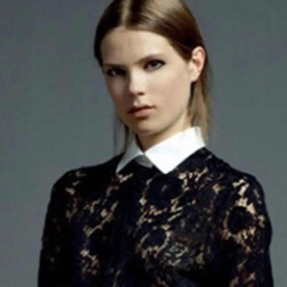 Solid Shirt Lace False Collar White & Black Blouse Vintage Detachable Collars Women Clothes Accessories Fashion New