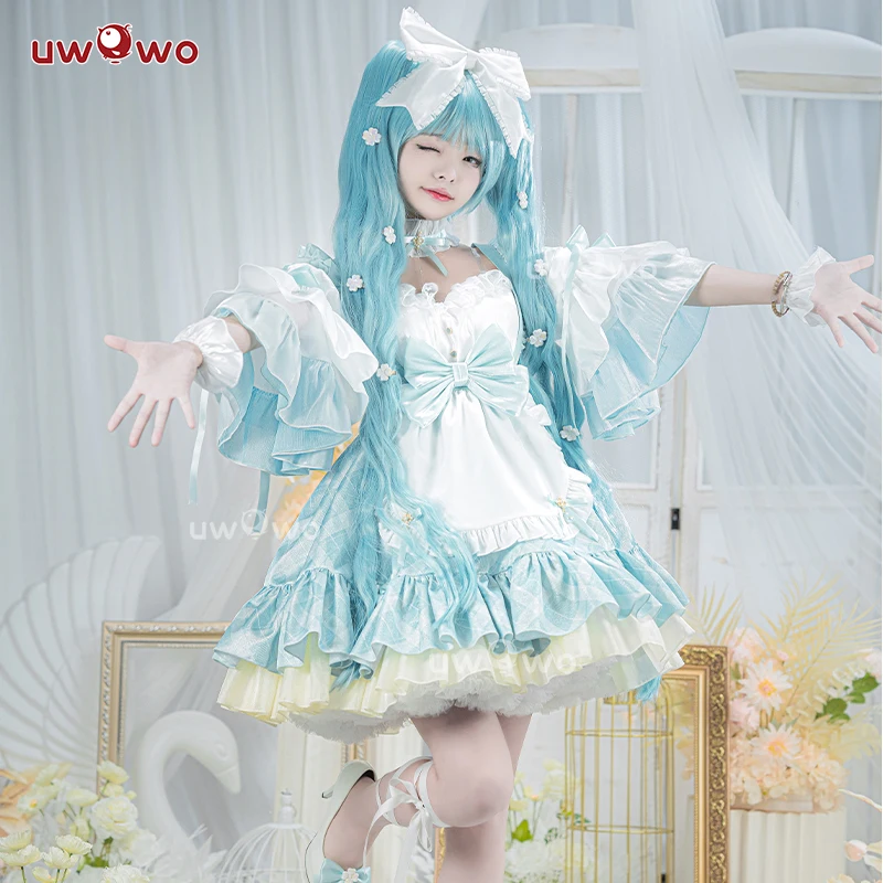 IN STOCK UWOWO Mikku Cosplay Costume Rakutenn Collabb Happy 16th 