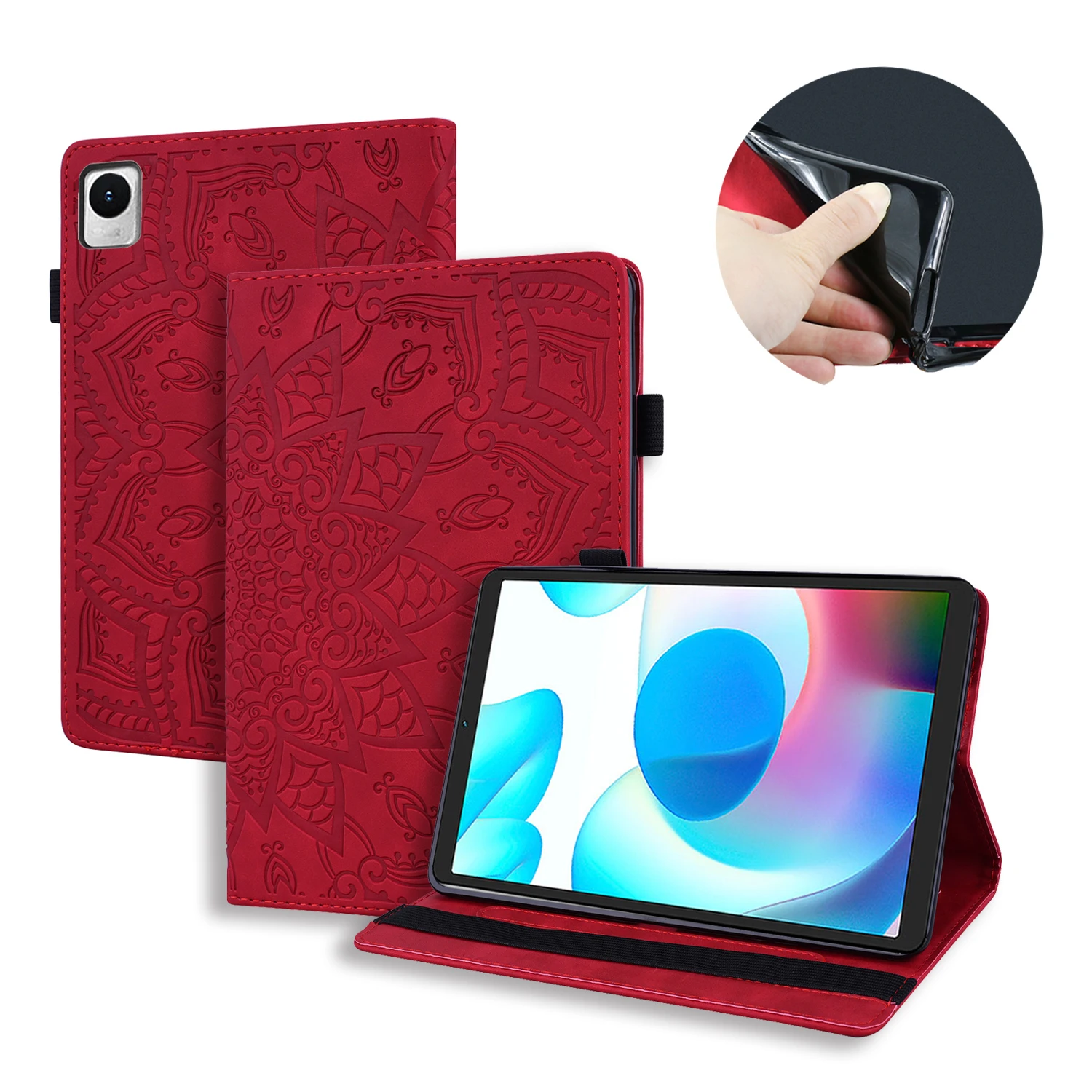 

Funda Case For Kindle Fire HD8 Plus Case 2020 10th HD 10 2021 Kindlepaperwhite Cover Coque Mandala Leather Tablet Smart Shell