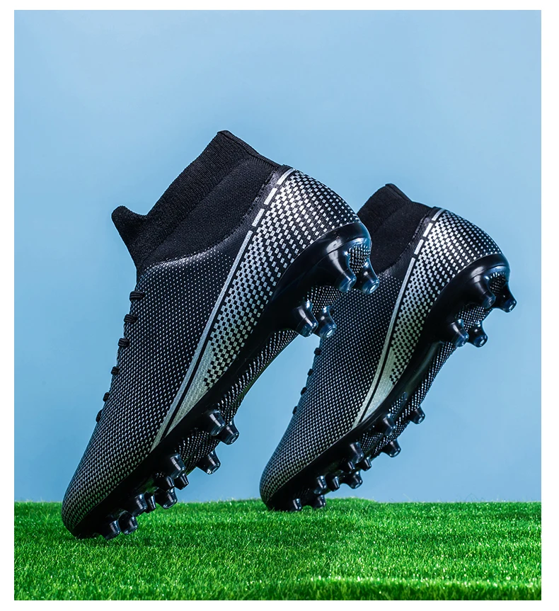 Zapatillas de fútbol para hombre y niño, botas de fútbol FG/TF para interior y exterior, para niños y niñas_voghion.com