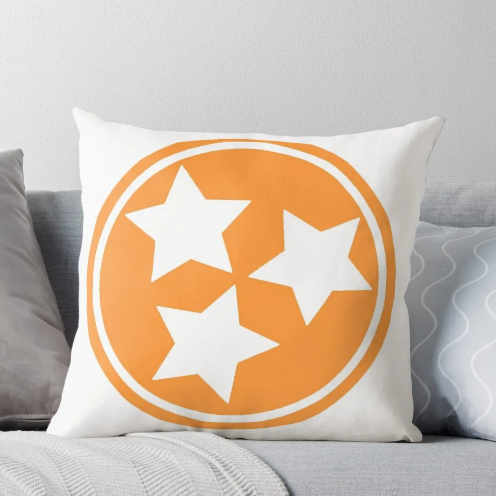 

Orange Tristar Throw Pillow Luxury Pillow Cover Pillowcase Cushion Bed pillowcases
