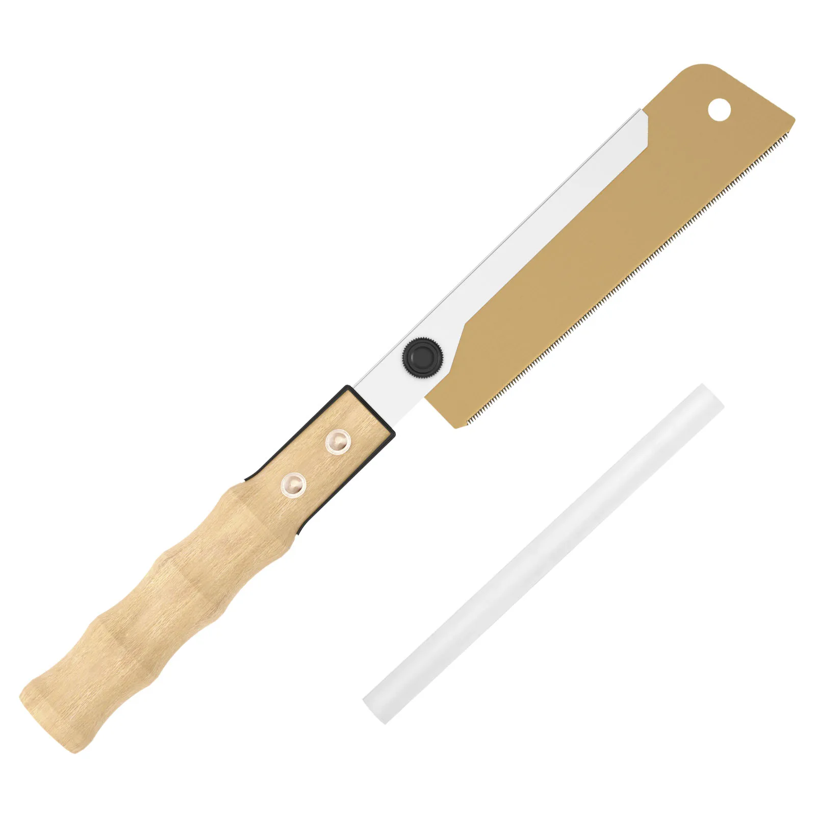 7/10 Inch SK5 Blade Hand Saw Japanese Pull Saw 3 Side Grinding Teeth High Carbon Steel Sawblade Woodworking Efficient Cutting