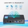 MeLE Quieter HD3 Fanless Mini PC Windows 11 Pro Celeron N5105 8GB 128GB Industrial IoT Computer, SSD HDD Gigabit Ethernet PXE 4K 4