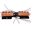 1/14 RC Truck Metal Tail Light Lamp Taillight for Tamiya Scania R620 MAN TGX for BENZ 1851 3363 56352 6X4 4X2 Tractor Trailer 1