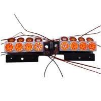 1/14 RC Truck Metal Tail Light Lamp Taillight for Tamiya Scania R620 MAN TGX for BENZ 1851 3363 56352 6X4 4X2 Tractor Trailer 1
