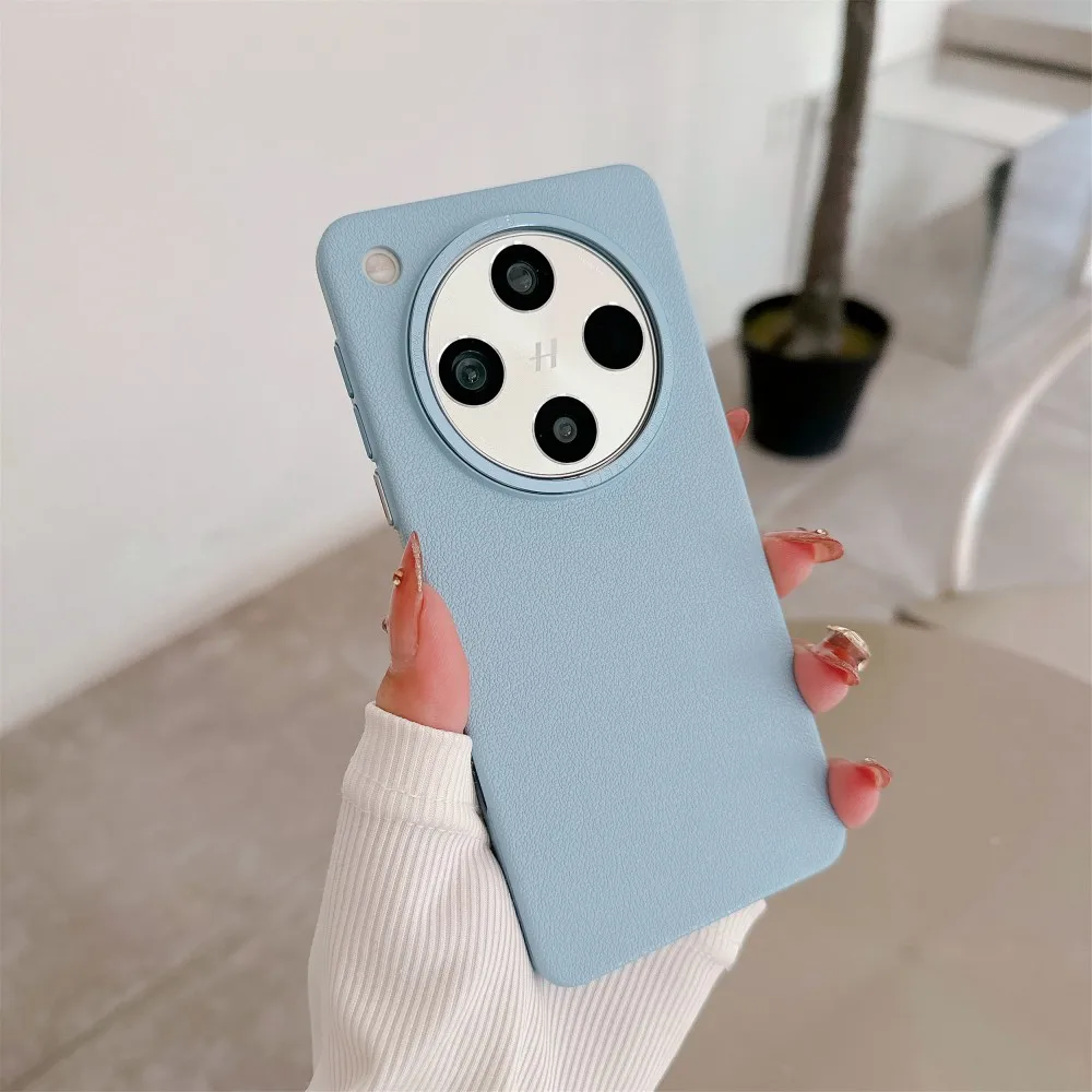 Lichee Pattern Matte Protective Back Cover - Full Cover Phone Shell