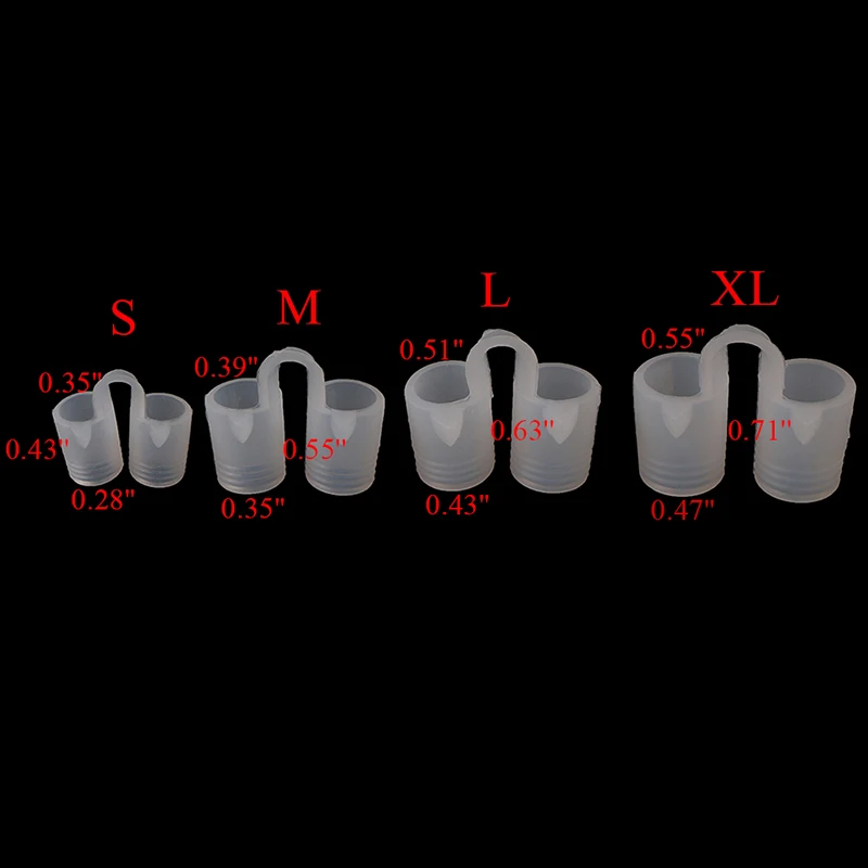 Stop Snoring Nose Clip Silicone Anti Snore Nasal Dilators Apnea Aid Device