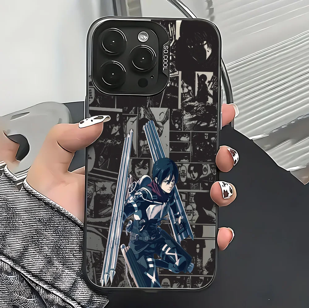 Blood A-Attack on T-Titan Matte Back Phone Case Cover