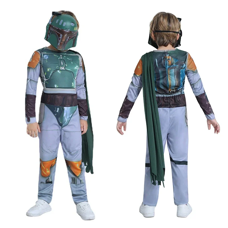 Costume Per Bambini Boba Fett Costume Cosplay Tute Mantello Halloween Carnival Party Costume Per Ragazzi E Ragazze