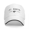St Barts Cap Baseball Cap Beach outing christmas hat new hat Woman hat Men's 1