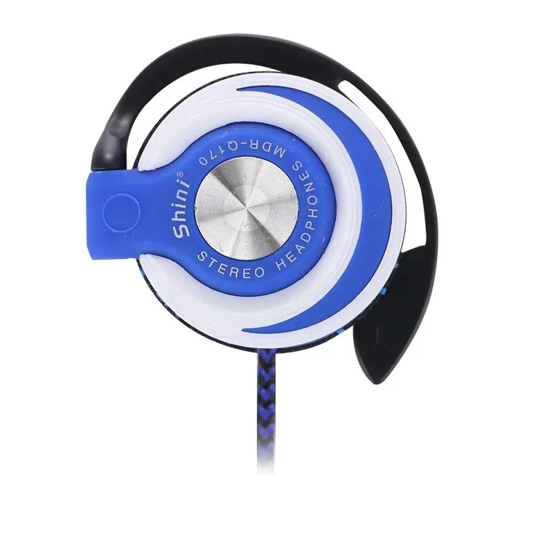 Auriculares Con Gancho Para La Oreja, Audífonos Con Cable De Bajo Ruido, HIFI, Graves Pesados, Auriculares De Música Ajustable 6