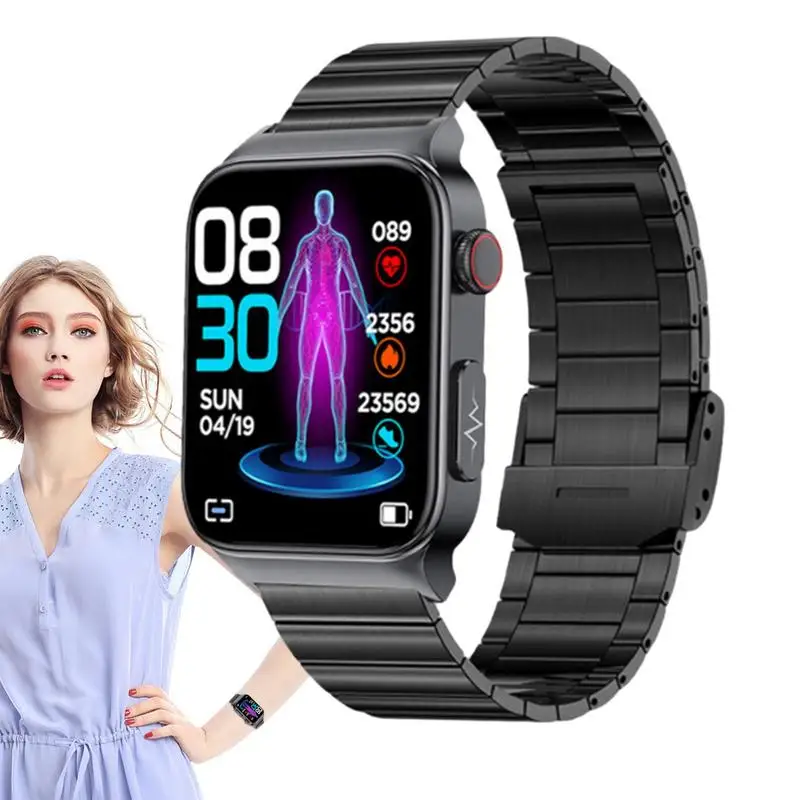 

Blood Sugar Watch Waterproof Blood Glucose Monitoring Smartwatch Non-invasive Blood Sugar Test Smart Watch Blood Glucose Testing