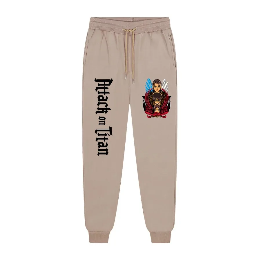 Hot Selling Japanese Anime Attack on Titan Print Men's Women's Men's Jogging Pants Hip Hop Streetwear Men's Sweatpants S-3XL 5