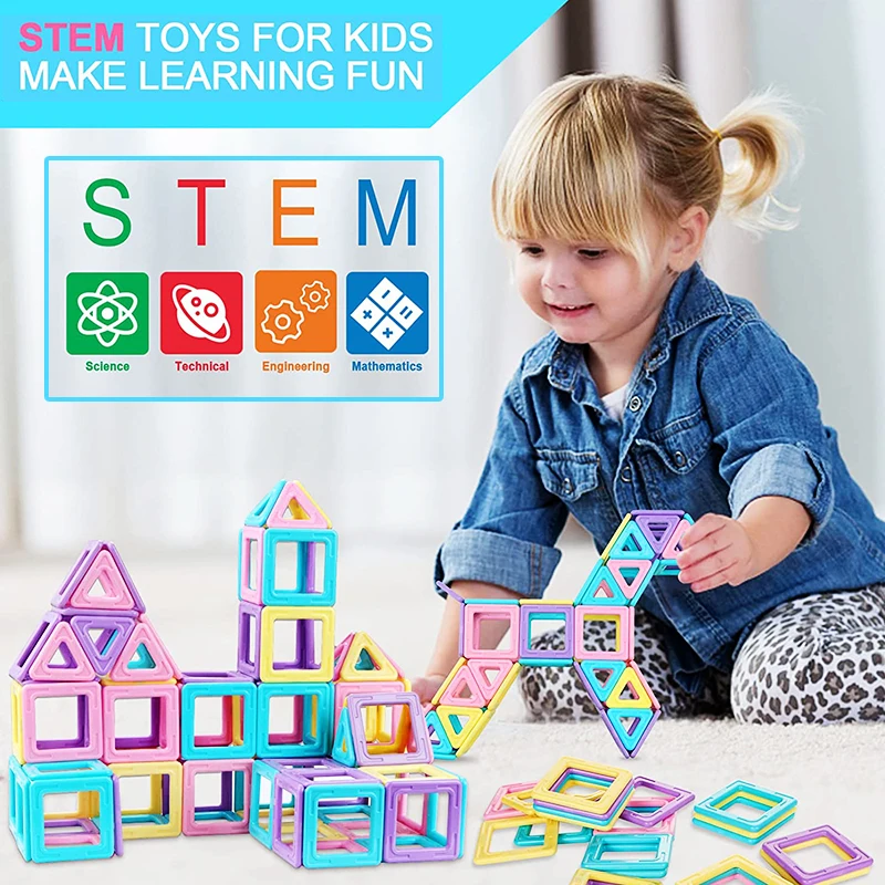 Mini Size Magnetic Construction Set for Children DIY Magnetic Building Blocks Magnetic Building Blocks