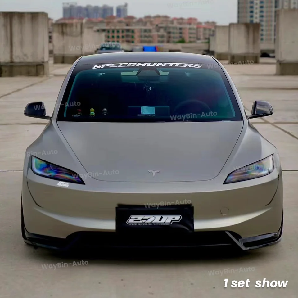 Lot De 11 Autocollants Avec Logo Pour Tesla Model 3 (2017 à 2023), Emballage Standard, Rouge Brillant