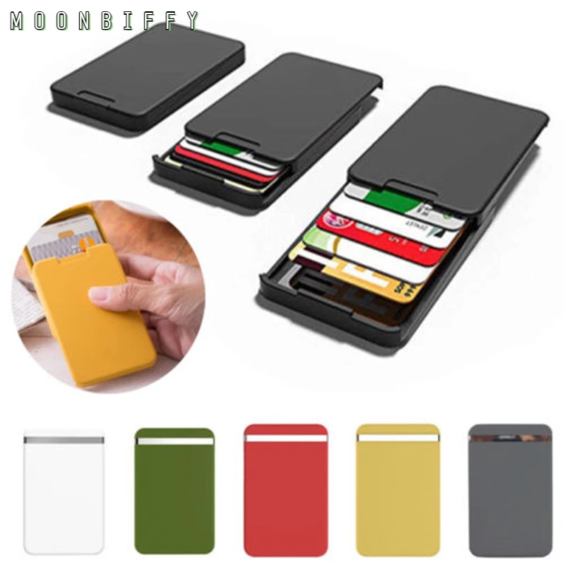 High Quality Credit Card Holder Credit Card Protector Reverse Pocket Wallet High Aliexpress