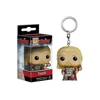 FUNKO POP Marvel Hero Keychain Popularity Loki Thor Hulk Doll Collection Festival Backpack Pendant Christmas Gift Fun Keychain 3