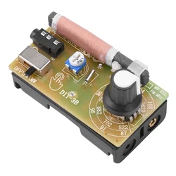 Stereo Digital Tuner Radio Kit with AM/FM Bands and DIY Assembly (Pointer type)