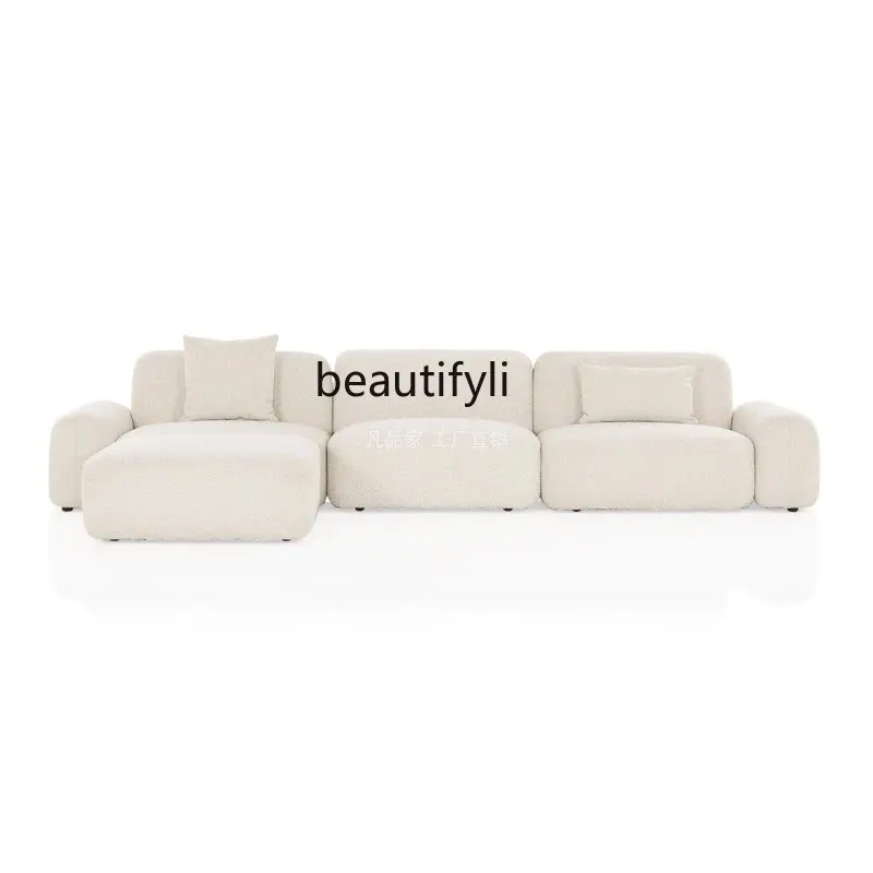 

Module Sofa Living Room Free Combination Anti-Scratching Fabric Small Apartment Exhibition Hall Furniture Factory DIYColorFabric