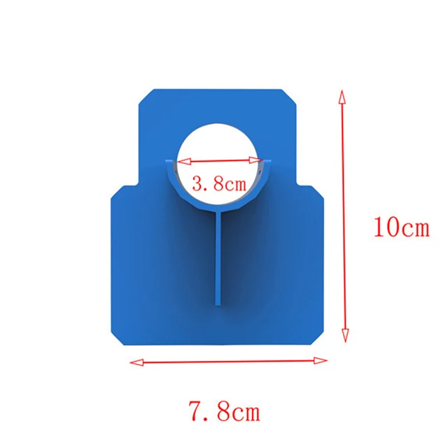 Úszómedence-Cső Tartó 30-38 Mm-Es Csövek Rögzítő Tartókhoz Tartozó Tömlő Kimeneti Tartótartammal Kiegészítőkkel - Image 6