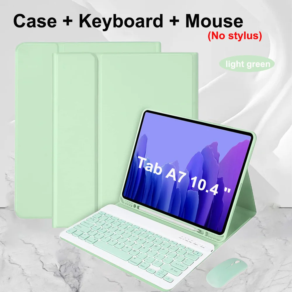 Premium Wireless Bluetooth Keyboard Case with Smart Stand Cover