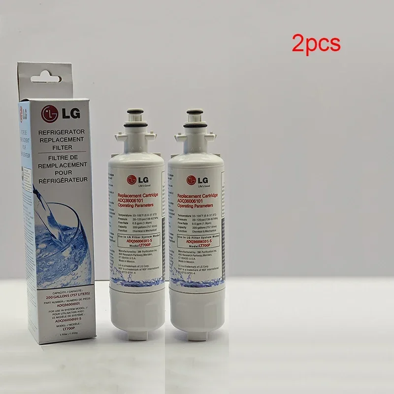 Description Picture 4 of itemLong Lasting LG LT700P Fridge Water Filter Replacement Compatible with LFXS30766S ADQ36006101 Kenmore