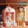 Cartoon Mini Claw Machine Toys for Kids DIY Gashapon Plush Prizes Vending Doll Machines Kit Children Birthday Christmas Gifts 6