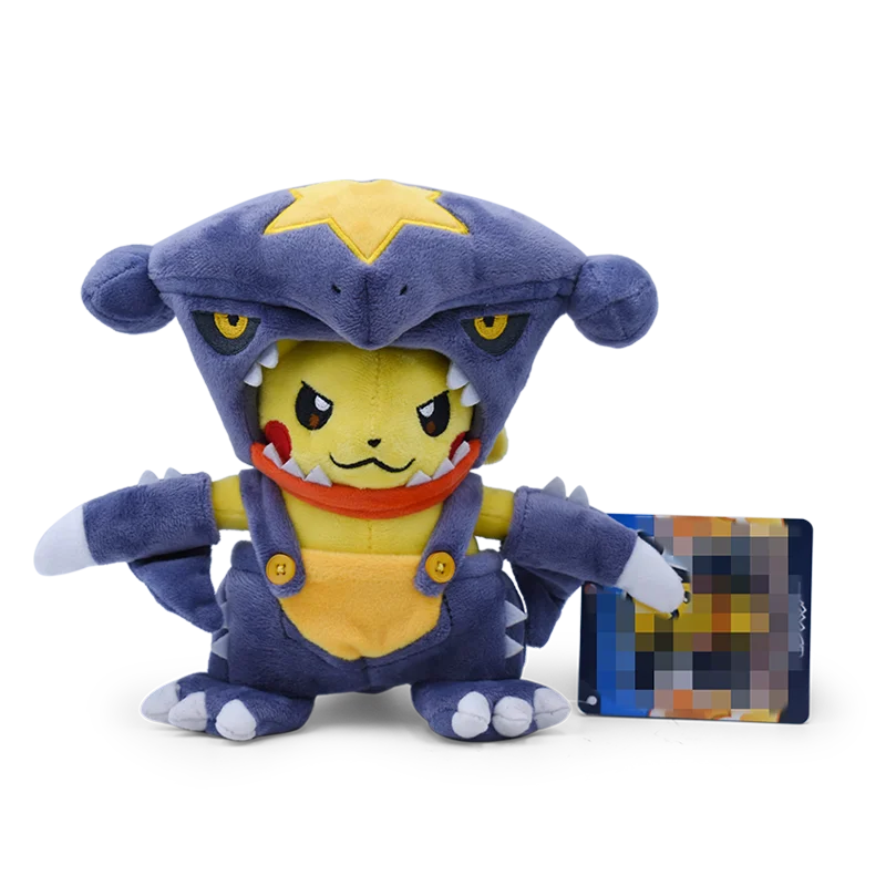 Eevee Pikachu Cosplay Plush Toys Charizard Peluche Lucario Pikach Stuffed Animal Doll Plushies Cute Cartoon Gift Cartoon Dolls