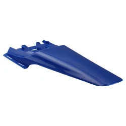 Enhanced Motorcycle Rear Fender Mudguard for Off - Road Bikes - Extended Longer Modification Accessories (Blue)