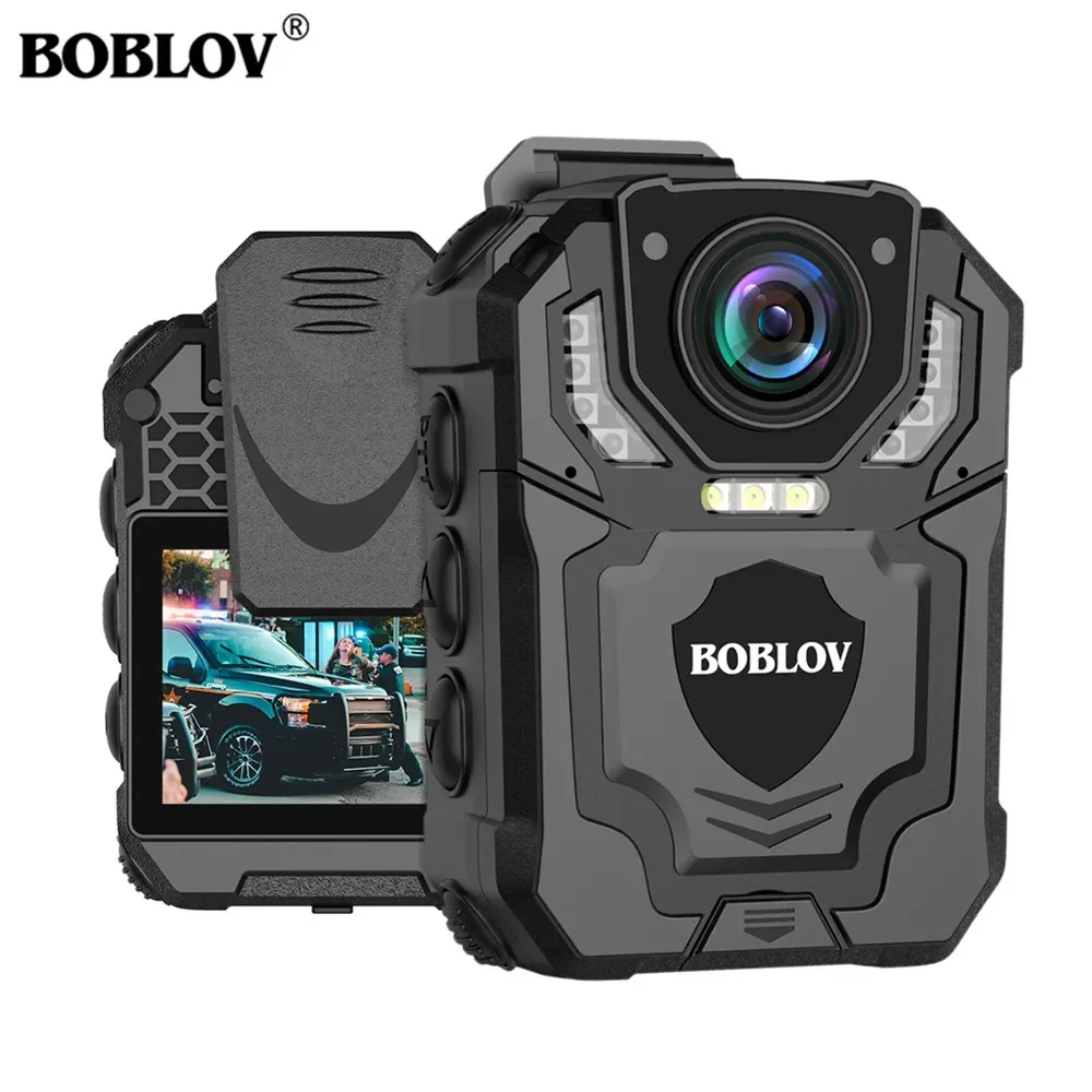 

BOBLOV T5 1296P Night Vision Loop Recording Body Camera Audio Recording Wearable Police Camera Law Enforcement Mini camera