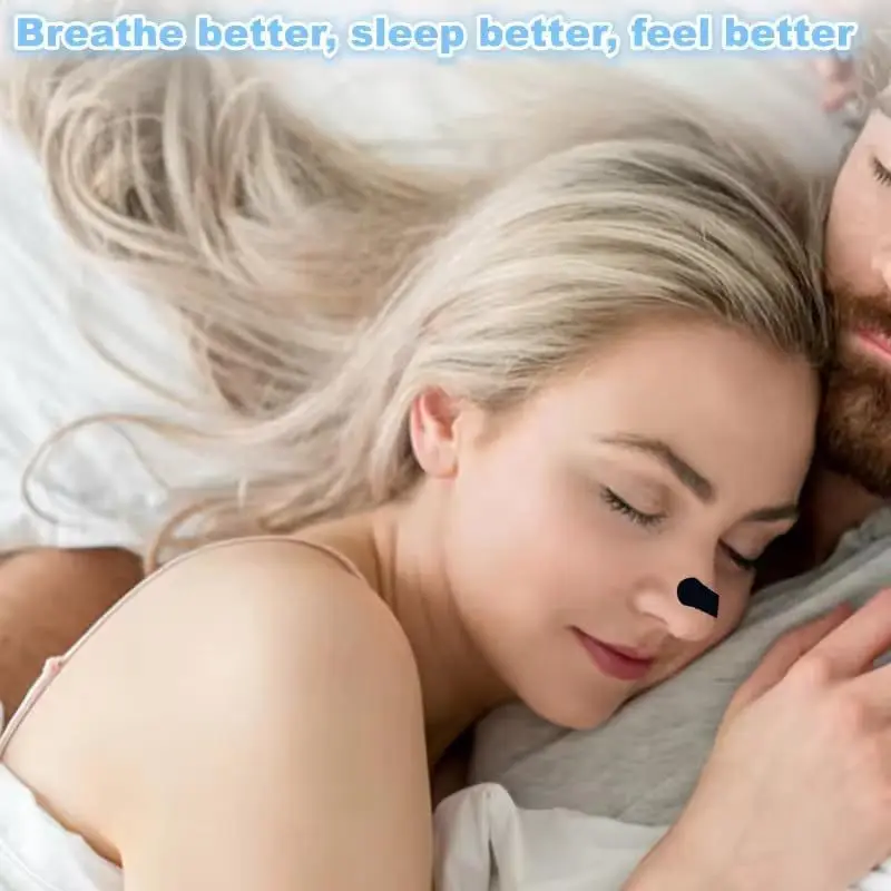 90/60/30/10PCS Breath Nasal Strips Enhanced Breathing Anti-Snoring Nose Patches Good Sleeping Product Easier Sleep Aid Decive 6