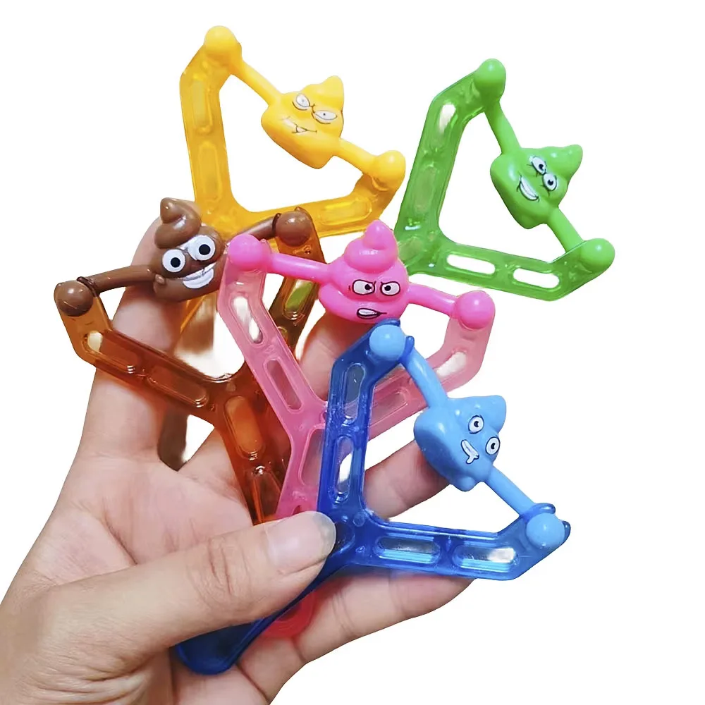 Kids Fun Slingshot Poop Toys 5-20 Pcs Kids Party Favors Boys Girls Pinata Filler Baby Shower Favor Bags Carnival Prizes