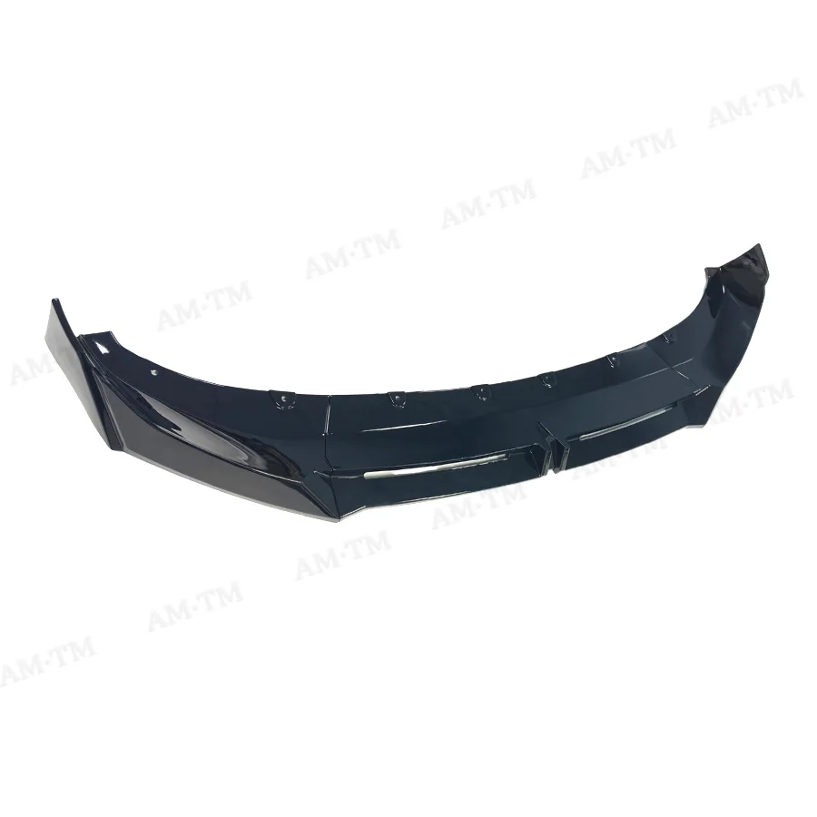 BMW X3 G45 G48 28i 30i M 스포츠 M50 2025+ 3단 프론트 범퍼 스플리터 립 스포일러 바디 키트 글로스 블랙 VTEN 스타일