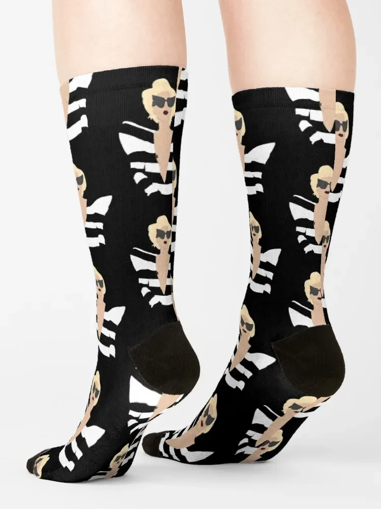 Lady Gaga Telephone Socks gym custom sports moving stockings Male Socks Women's