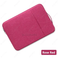 Elegant Universal Handbag Case and Sleeve for MiPad 6 11 inch (RoseRed)