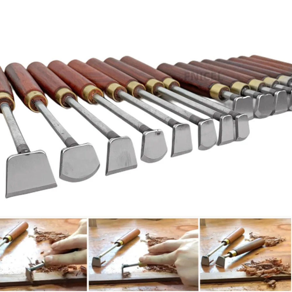 Woodworking Scraping Tool Carpenter Shovel Deburring Tools Flat Blade