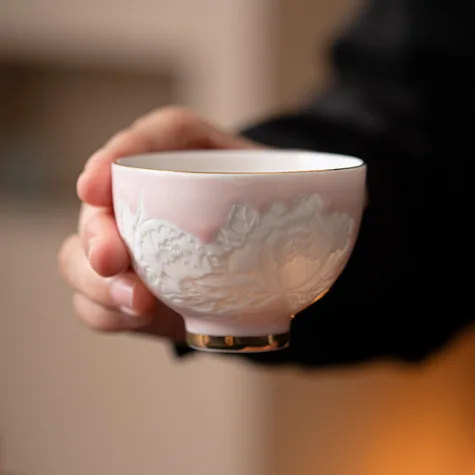 طقم وعاء شاي مصنوع يدويًا للسفر ، فنجان شاي محمول...