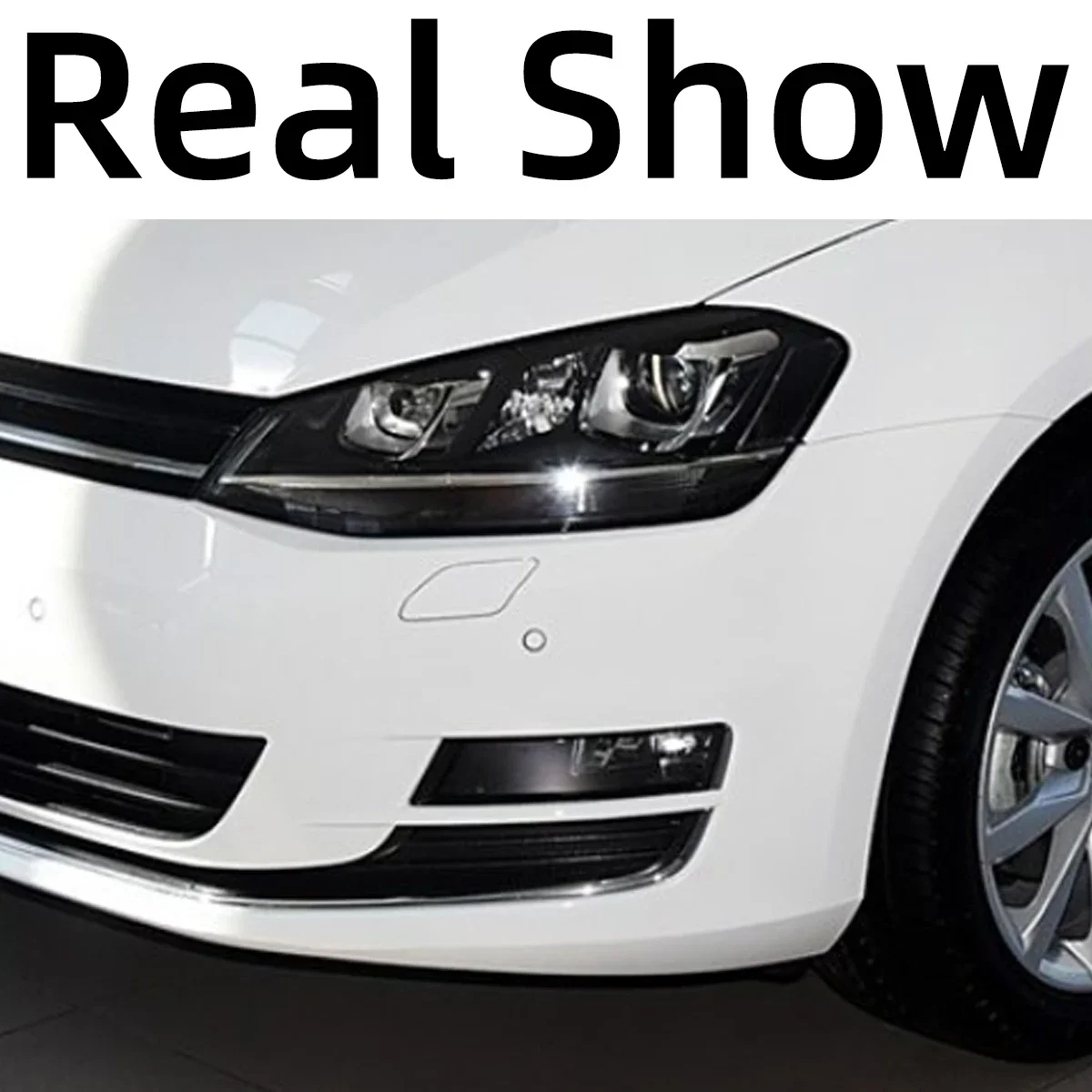 1 pair Primer Front Bumper Headlamp Washer Spray Nozzle Jet Cover Clean Cap For VW Golf 7 MK7 2013- 5G0955109 5G0955110