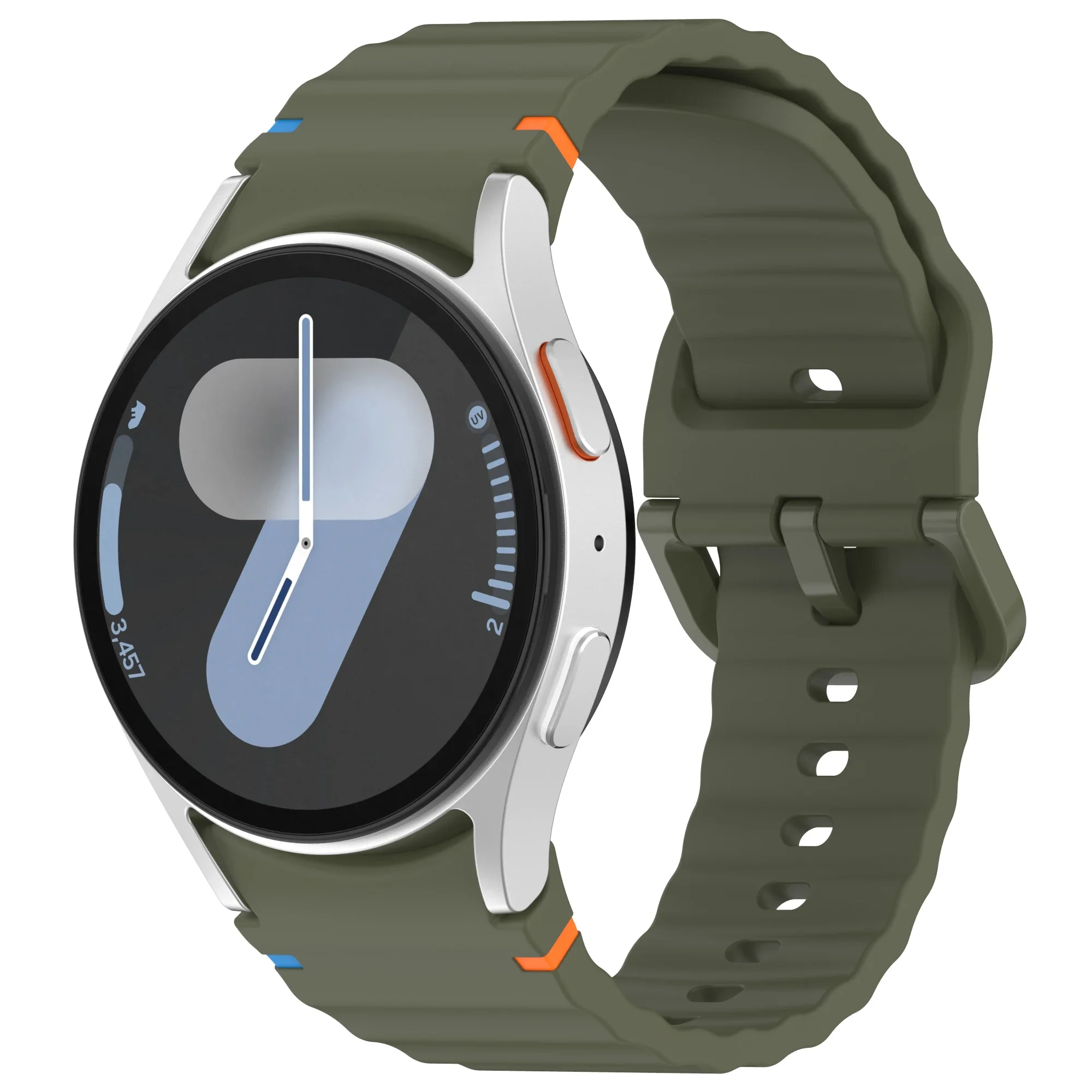 Premium Silicone Sport Band for Smartwatches - Versatile & Durable Design
