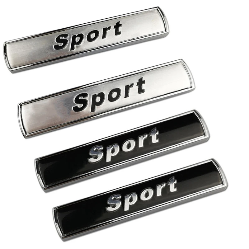 

2pcs Car Emblem Sticker for Sport Logo Toyota Honda Lexus Ford Mazda Mercedes Benz Auto Badge Trunk Decal Exterior Decoration