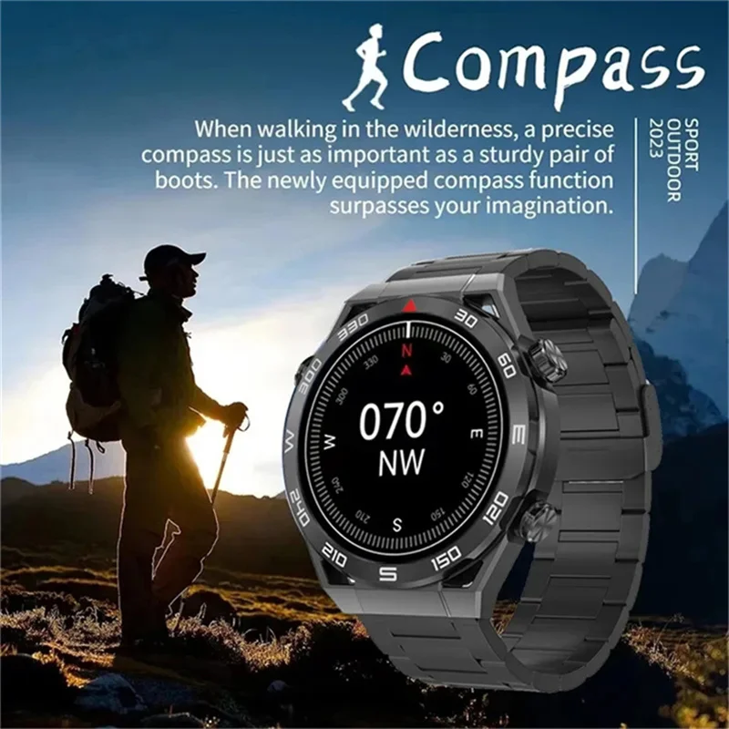 NFC Smart Watch Men Watch 4 Pro AMOLED 454*454 HD Screen AI Voice Wireless  Call GPS Trajectory Smartwatch Men Sport Fitness Watches