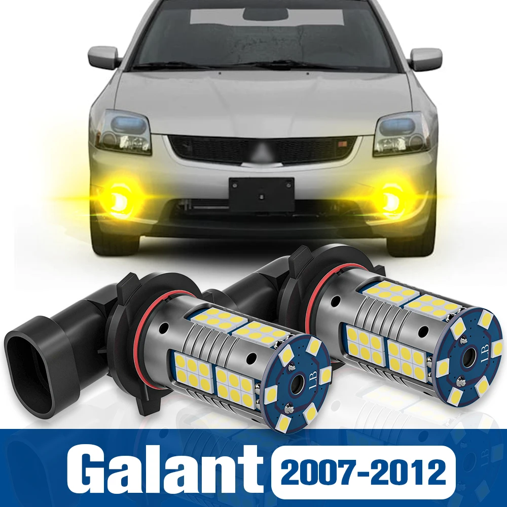 

2pcs LED Fog Light Blub Lamp Accessories Canbus For Mitsubishi Galant 2007-2012 2008 2009 2010 2011
