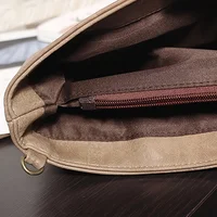 Sac de soirée à la mode, élégant et exquis, pochette vintage en cuir PU, sac à main à bracelet de grande capacité, portefeuille pour femmes envelo 5