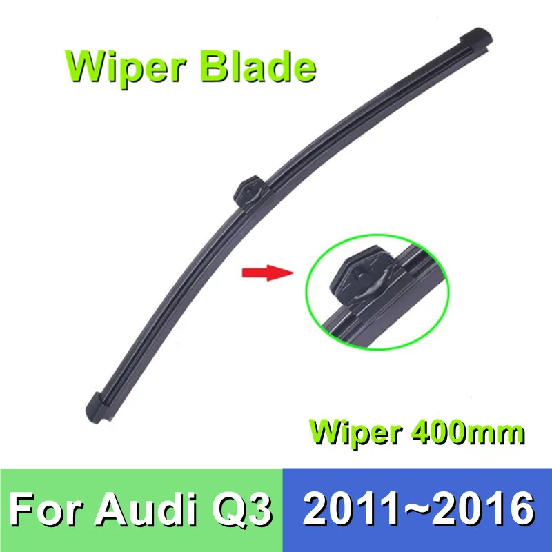 RearWiperBladeForAudiQ316400mmCarWindshieldWindscreenRubber