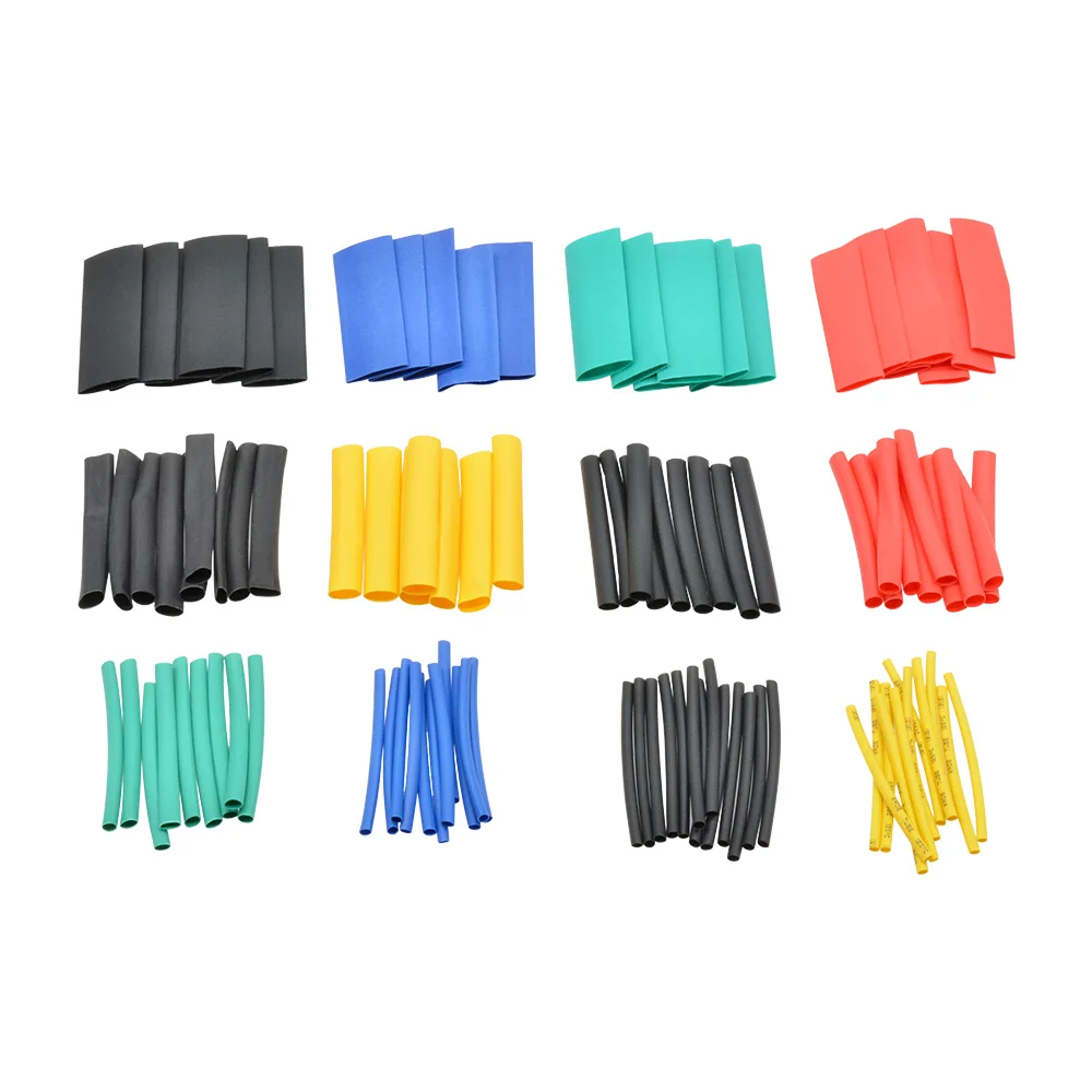 328 530 400 560 750PCS Polyolefin Heat Shrink Tubing Tube Cable Sleeves Multicolor Wrap Wire Thermoresistant Tube Sleeve kit