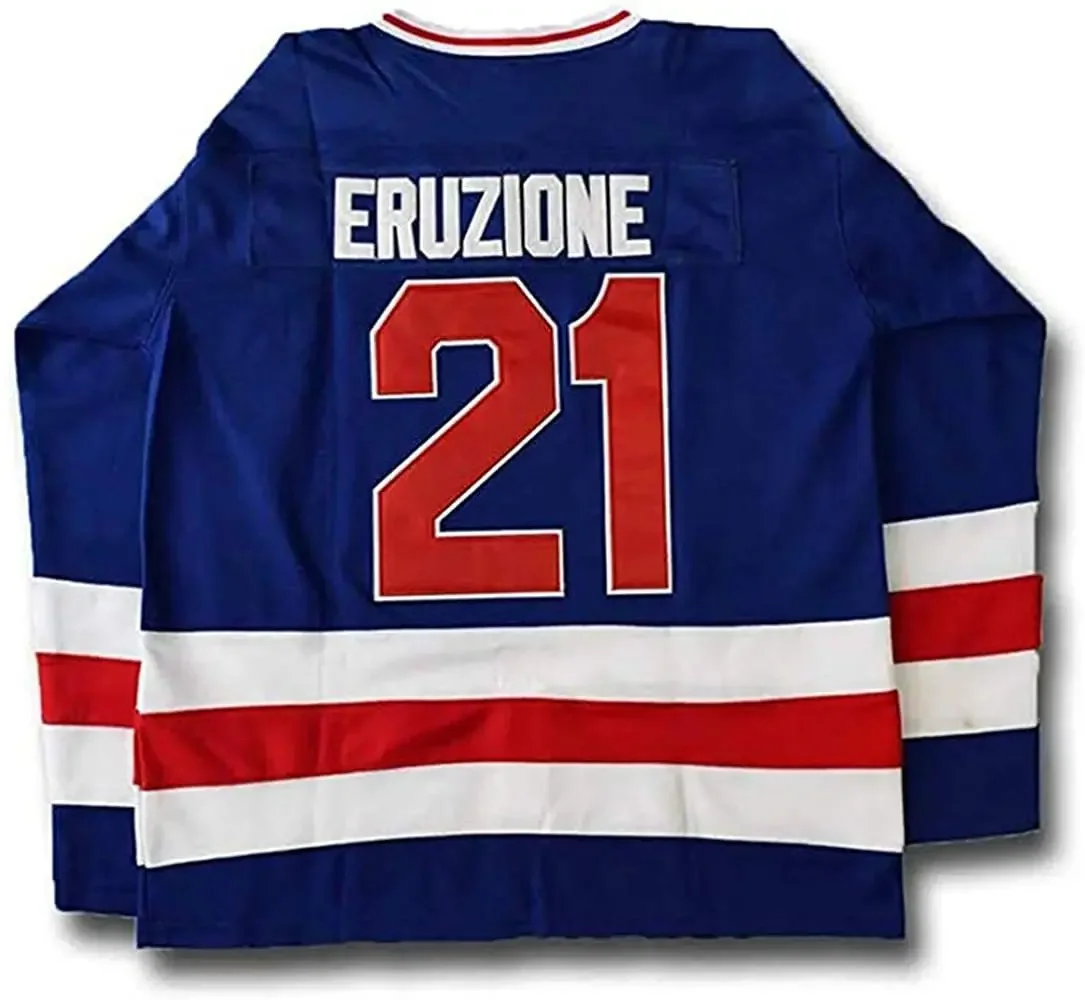 thumbnail image 1 of Camiseta de hockey de la película Slap Shot de los Charlestown Chiefs de los hermanos Hanson 16 Jack 17 Steve 18 Jeff, 1 of 5