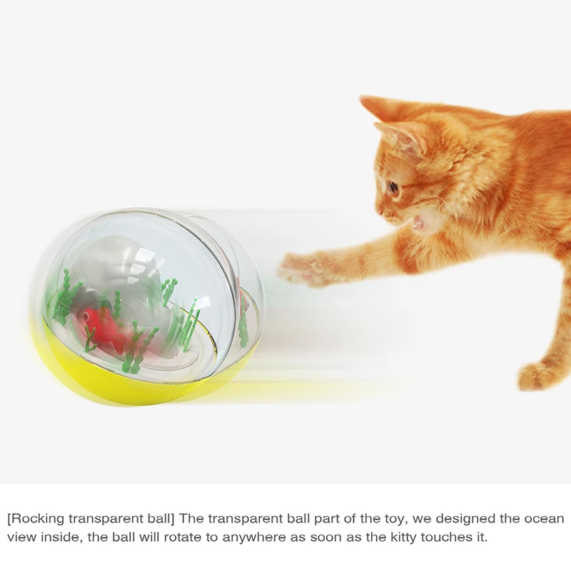 Glowing Light BulbTumbler Cat Treat Dispenser Toys Interactive Kitten Puzzle  Toy Infoor Kitty Feeding Puzzles Treats Feeder Ball - AliExpress