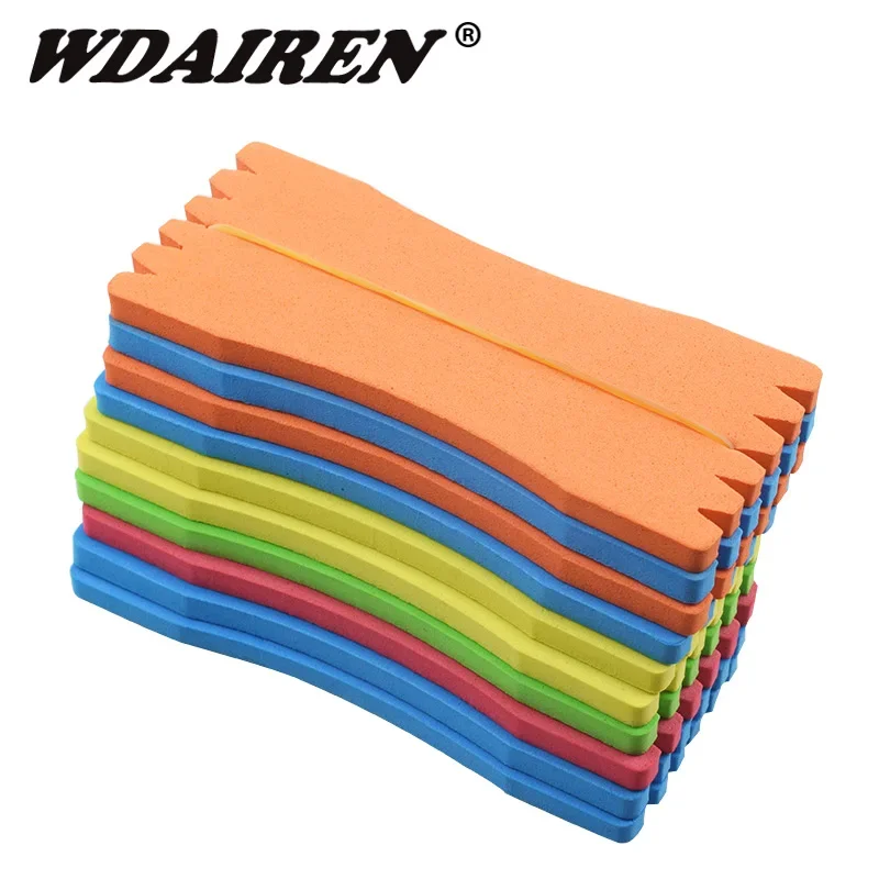 Fishing Tools EVA Foam Fish Winding Storage Boards Line Lure Trace Wire Holders Carps Crucian Plate Hook Tackle 10Pcs/Lot